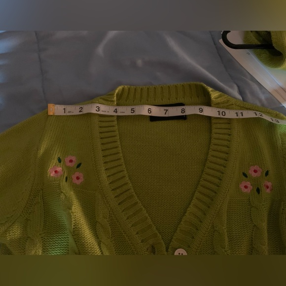 CIDER 2 piece cardigan/crop set size S - Picture 9 of 13